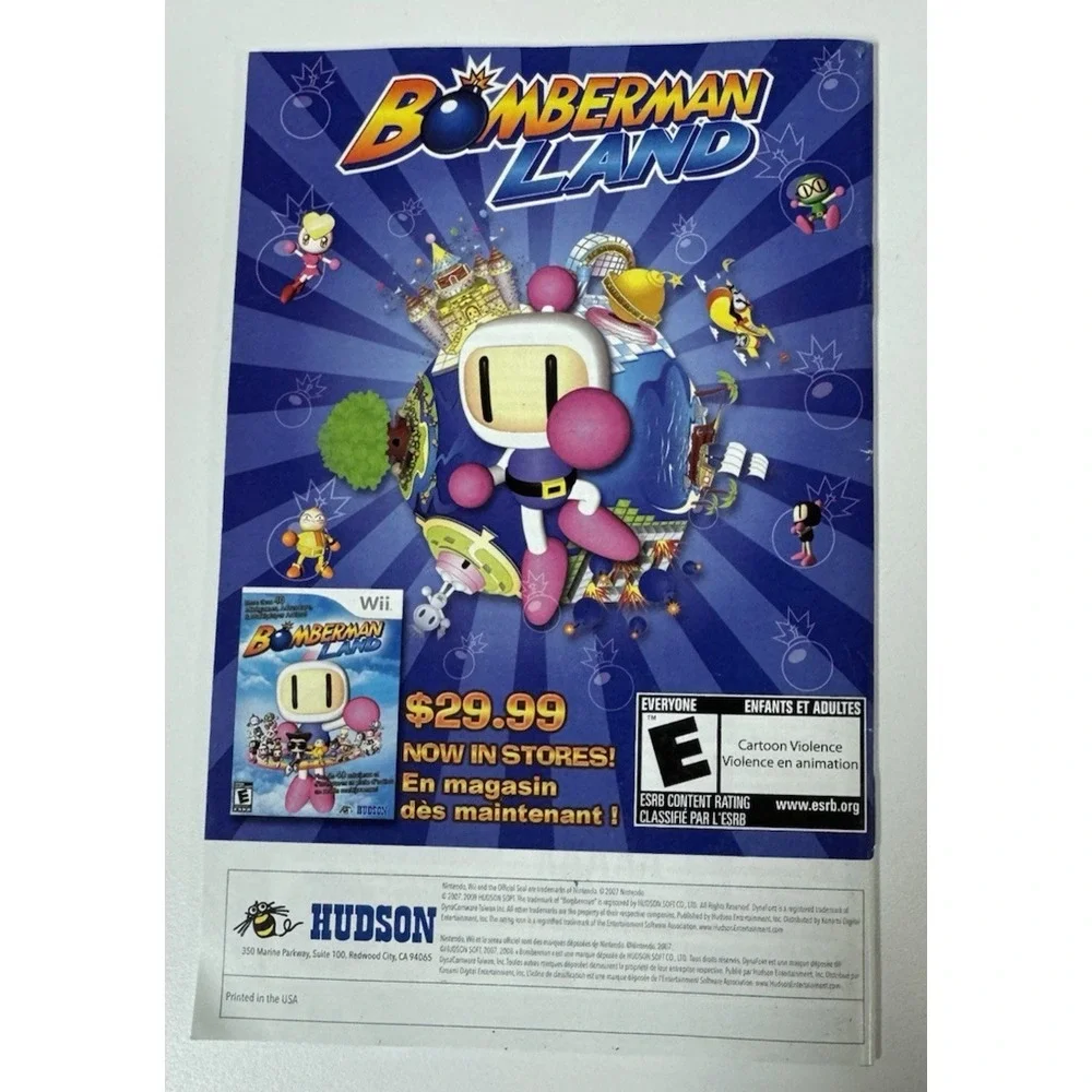 (Manual Only) Deca Sport Nintendo Wii Pristine Authentic Instruction Booklet